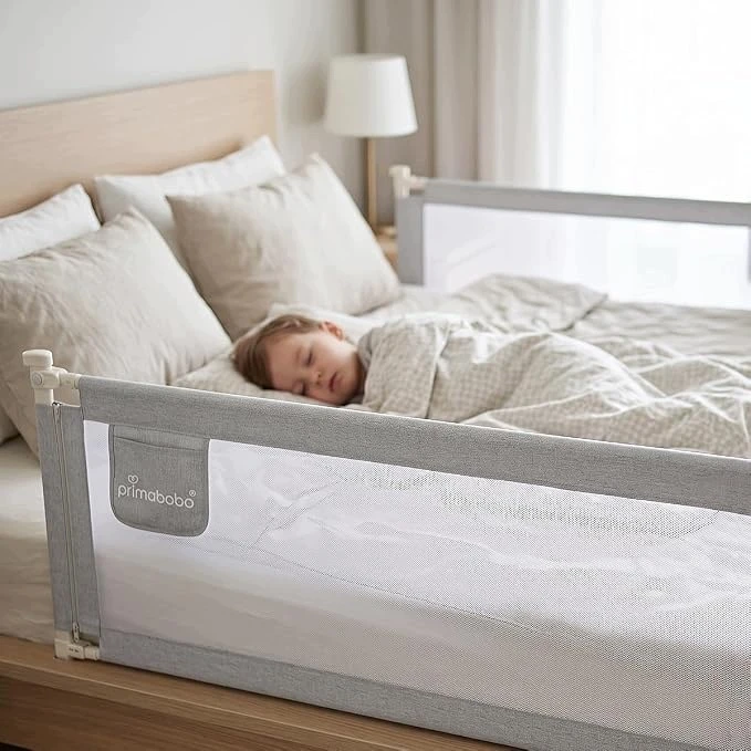 Bez Marki BARIERKA OCHRONNA DO ŁÓŻKA SKŁADANA UNIWERSALNA ZABEZPIECZENIE 140 CM