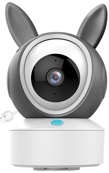 Bez Marki Belaidis sukamasis FHD WIFI elektroninis kūdikio monitorius TUYA LCD ZOOM kamera