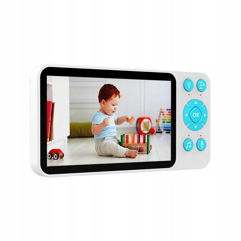 Bez Marki Belaidis sukamasis FHD WIFI elektroninis kūdikio monitorius TUYA LCD ZOOM kamera