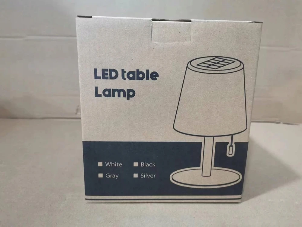 Bez Marki BEZPRZEWODOWA LAMPA SOLARNA STOŁOWA LED RGB ZEWNĘTRZNA WEWNĘTRZNA USB Pultas