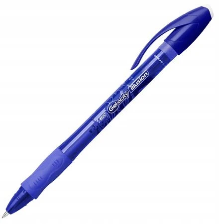 Bez Marki Bic Gel-ocity Illusion ištrinamas mėlynas rašiklis, 0.7mm