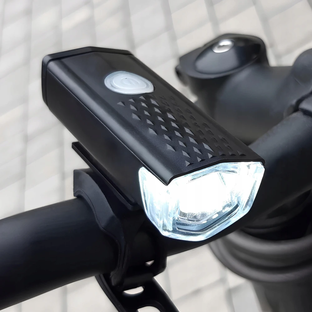 Bez Marki BIKE LAMP priekinis apšvietimas baltas 300 lm dviračio žibintų laikiklis