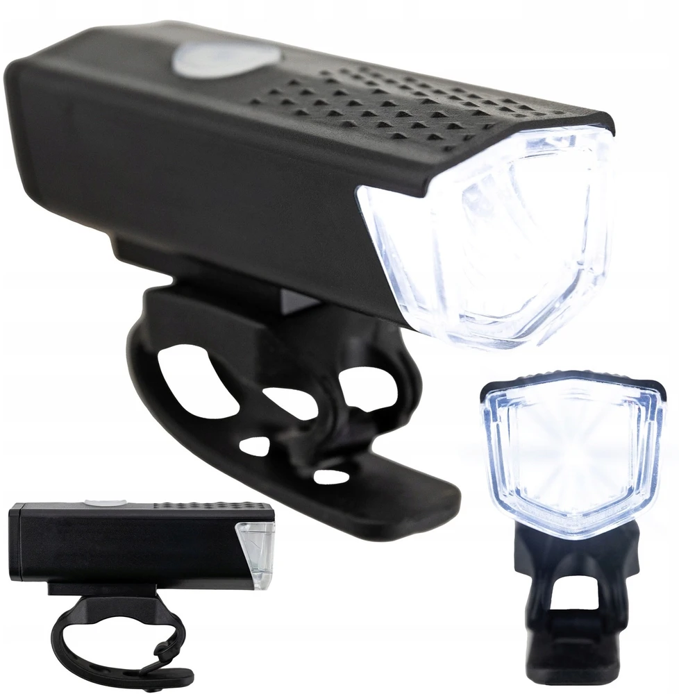 Bez Marki BIKE LAMP priekinis apšvietimas baltas 300 lm dviračio žibintų laikiklis
