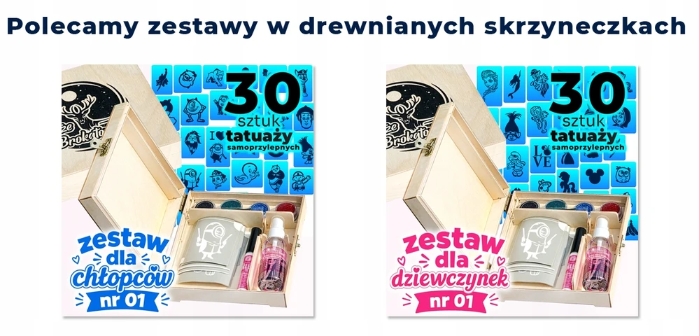 Bez Marki Blizgučių tatuiruotės vaikams 30vnt, skalbiami šablonai, dovana berniukui 01