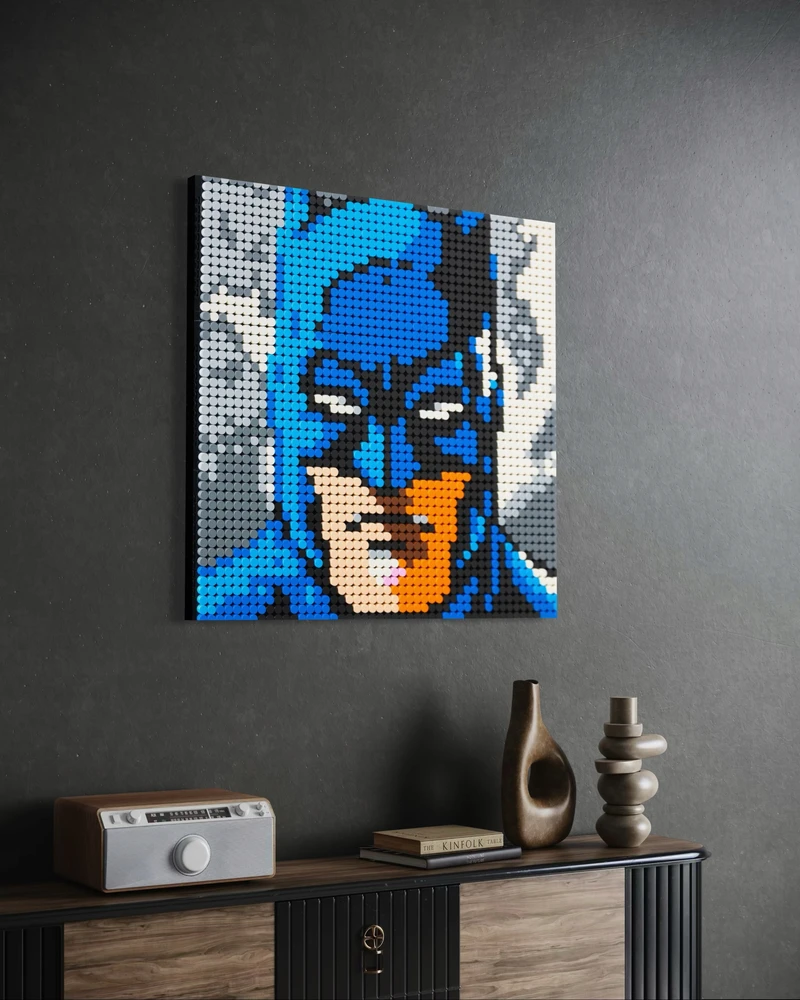Bez Marki BLOKŲ PAVEIKSLŲ RINKINYS 2304 ELEMENTAI BLOKAS MOZAIKOS SUPERHERO SIŠKŠNOSIKA