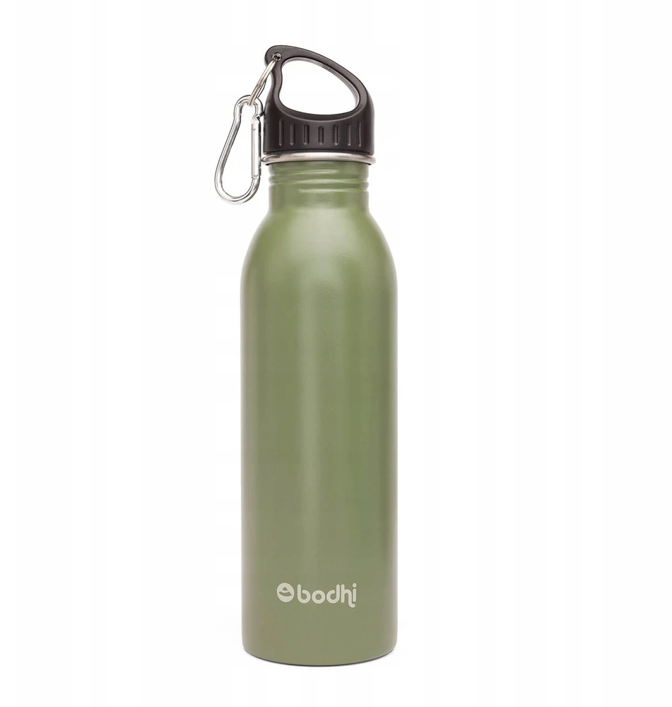 Gertuvė Bez Marki „Bodhi“ vandens butelis – „Om“ alyvuogių spalvos, 700 ml