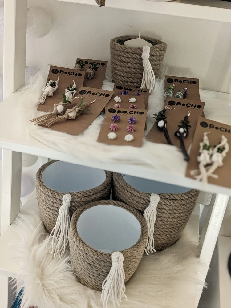 Bez Marki BOHO cudowna ręcznie wykonana lampa balon juta pokój dziecka prezent