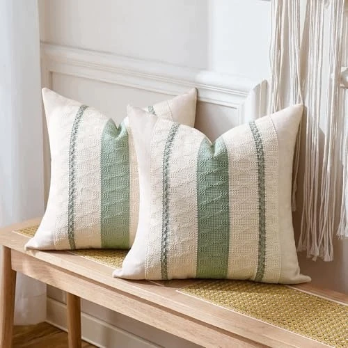 Bez Marki BOHO POSZEWKI NA PODUSZKI W STYLU BOHO KWADRATOWE POSZEWKI NA PODUSZKI