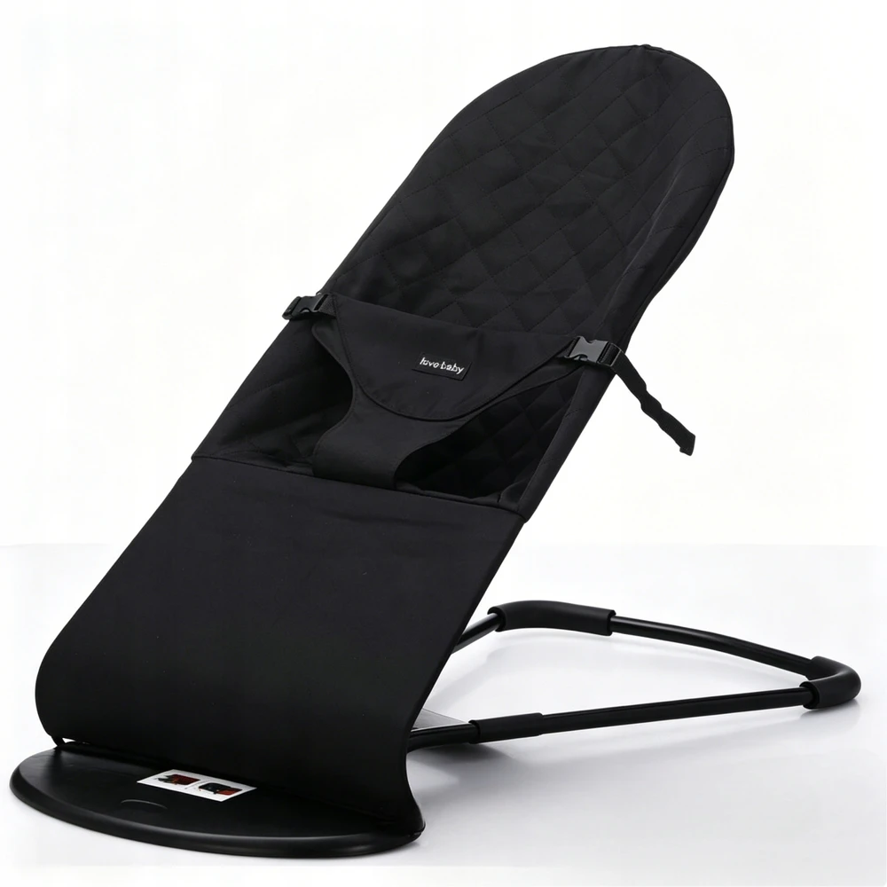 Bez Marki Bouncer Rocker Kūdikiams Cradle Rocker | Juoda
