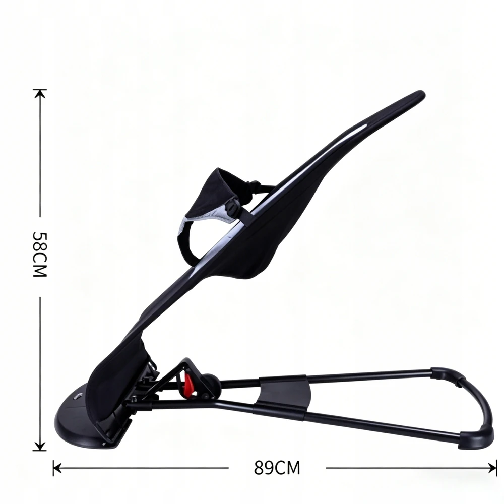 Bez Marki Bouncer Rocker Kūdikiams Cradle Rocker | Juoda