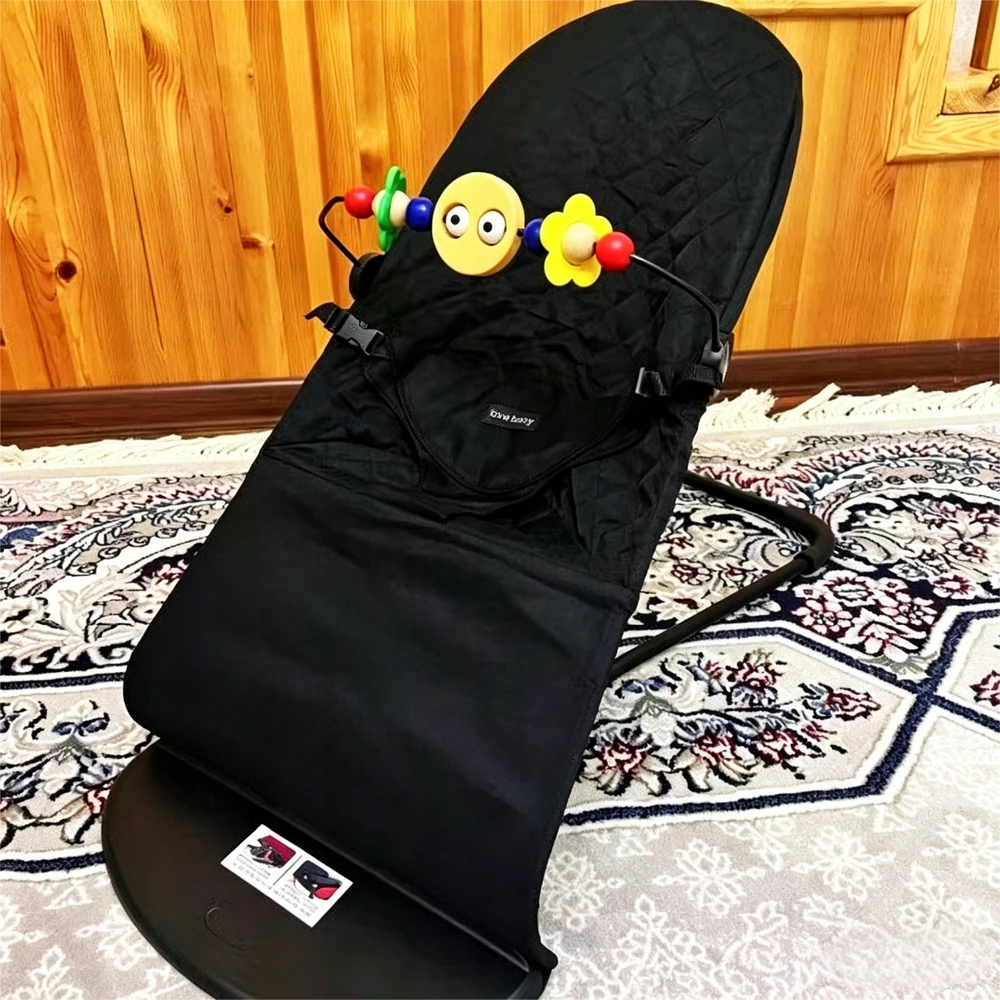 Bez Marki Bouncer Rocker Kūdikiams Cradle Rocker | Juoda