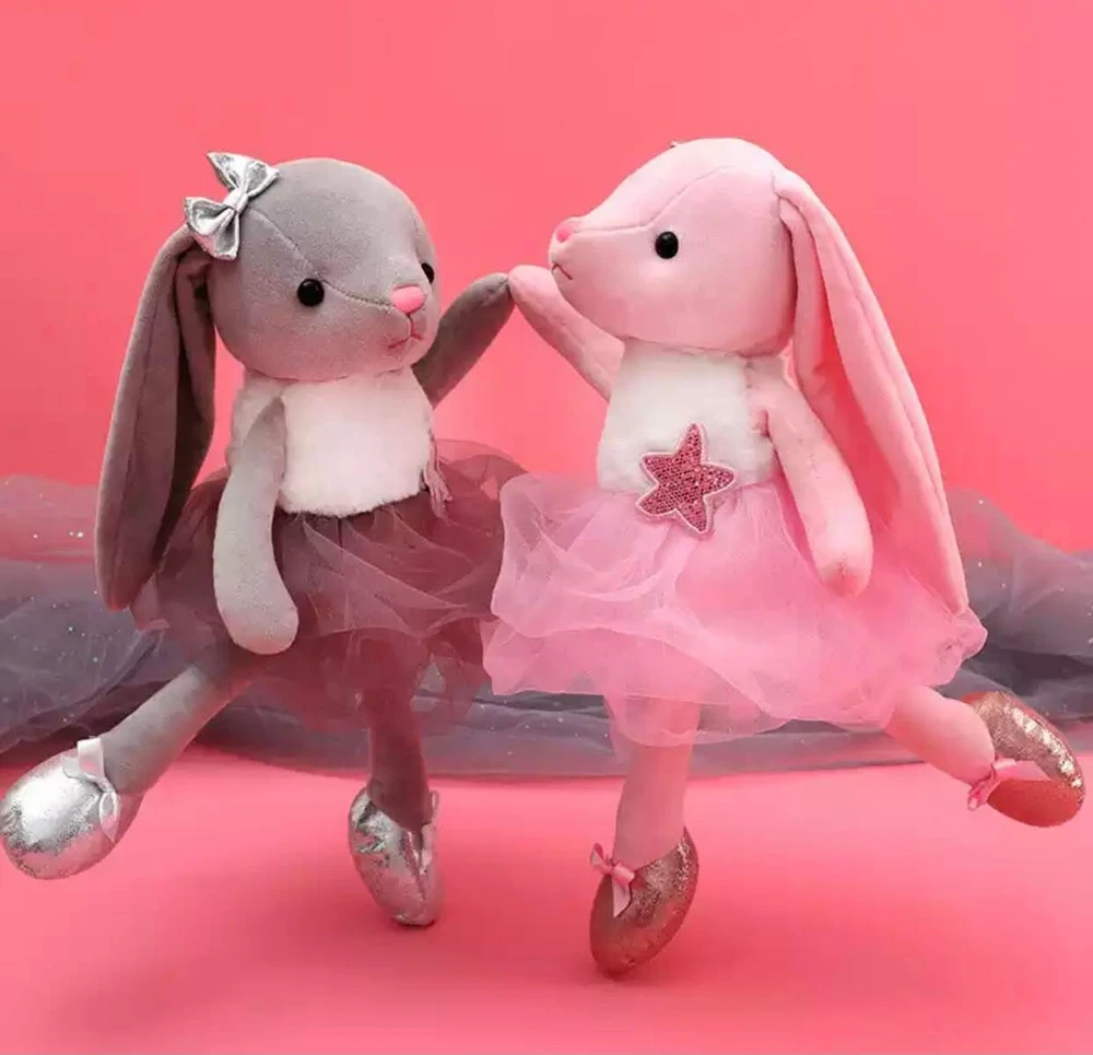 Bez Marki BUNNY BALETO SUKNELĖ MASKOTINĖ GLOBOS LĖLĖ DIDELIS VAIKŲ ŽAISLAS