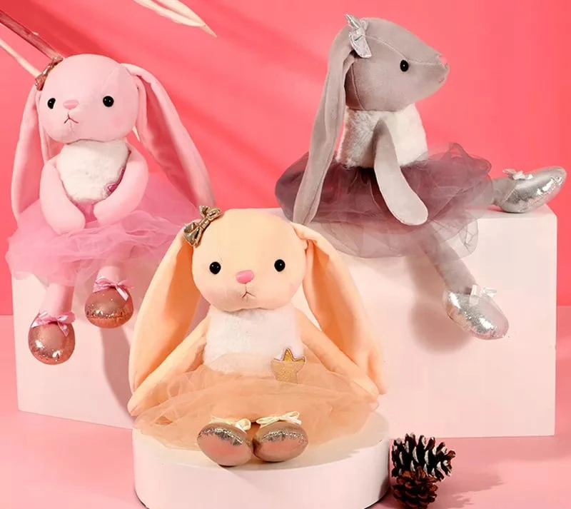 Bez Marki BUNNY BALETO SUKNELĖ MASKOTINĖ GLOBOS LĖLĖ DIDELIS VAIKŲ ŽAISLAS