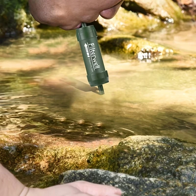 Bez Marki BUSHCRAFT SURVIVAL ŠAUDŲ VANDENS VALYMO FILTRAS