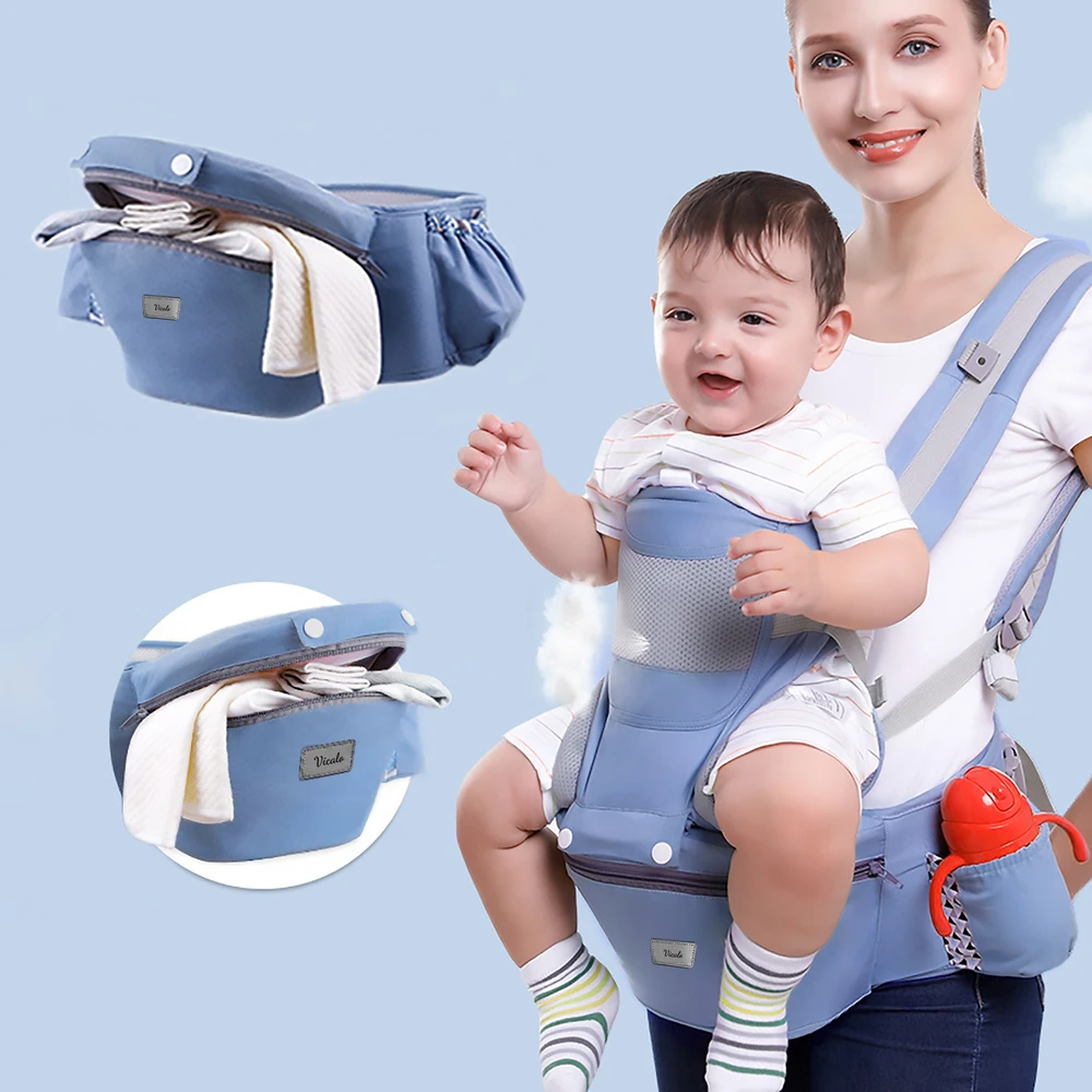Bez Marki CARRIER 15 IN 1 HIP CARRIER 25KG SĖDYNĖ 0-4 METŲ, GRYNA MEDVILNĖ