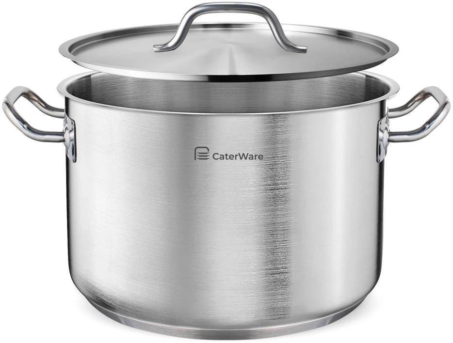 Bez Marki Caterware puodas, 24 cm, nerūdijantis plienas