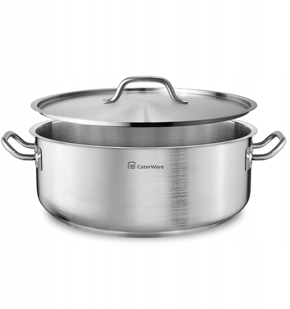 Bez Marki Caterware puodas 36 cm, nerūdijantis plienas