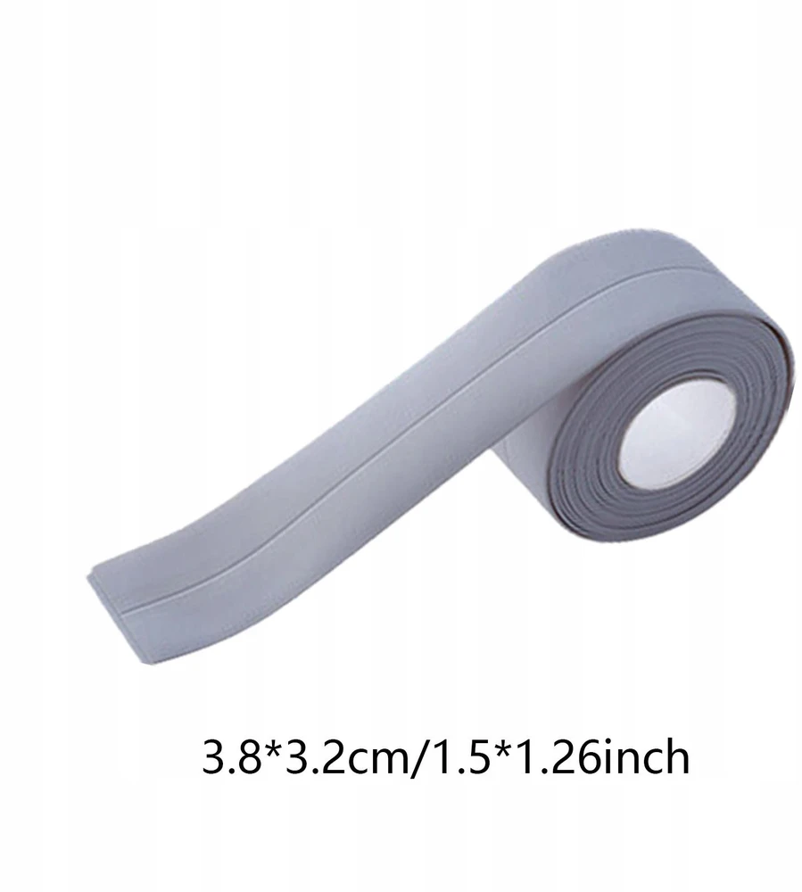 Bez Marki Caulk Strip Tool sandarinimo juosta Tualeto siūlė Tape Dušo plytelių sandariklis