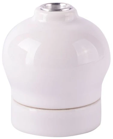 Bez Marki CERAMICZNA OPRAWKA ŻARÓWKI E27 BALTA XD06W JABŁUSZKO
