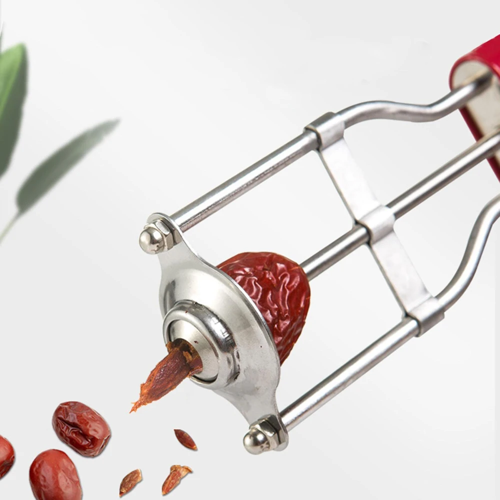 Bez Marki Cherry Pitter Pitting Tool Raudona Date Corer Fruit Pitter