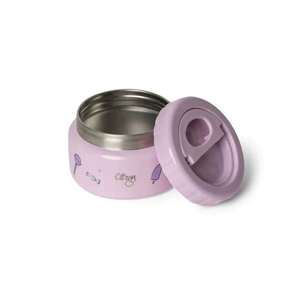 Bez Marki Citrinų vakarienės termosas 250ml | Audringas vienaragis