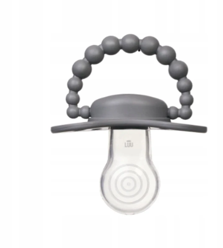 Nuk Bez Marki Čiulptukas LUU Kids Lovely Gray, 3-6 mėn, 1 vnt.