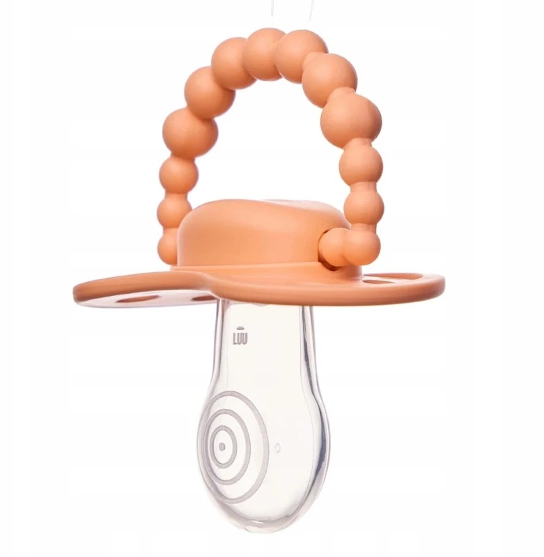 Nuk Bez Marki Čiulptukas Luu Kids Summer Apricot, 0-3 mėn, 1 vnt.