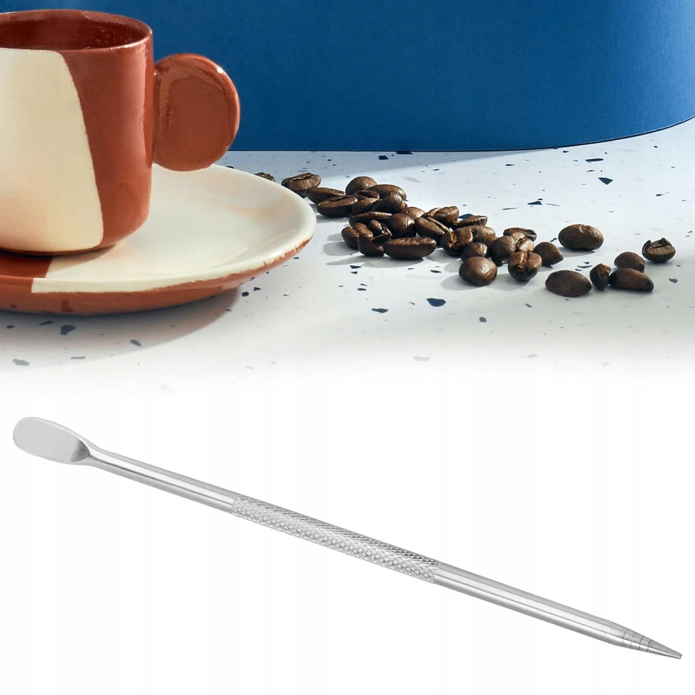 Bez Marki Coffee Fancy Stitch Pen, Latte Art Pen Nerūdijančio plieno kavos puošmena