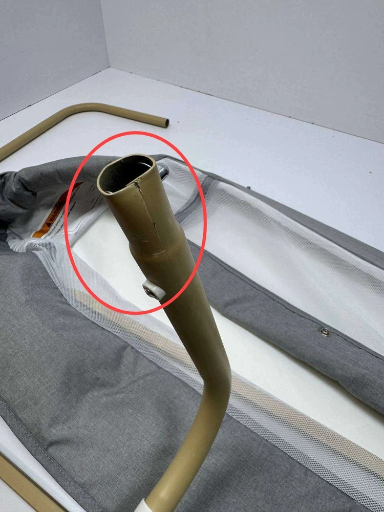 Bez Marki cozydwells Łóżko pomocnicze 3 w 1, przenośne, su materacem