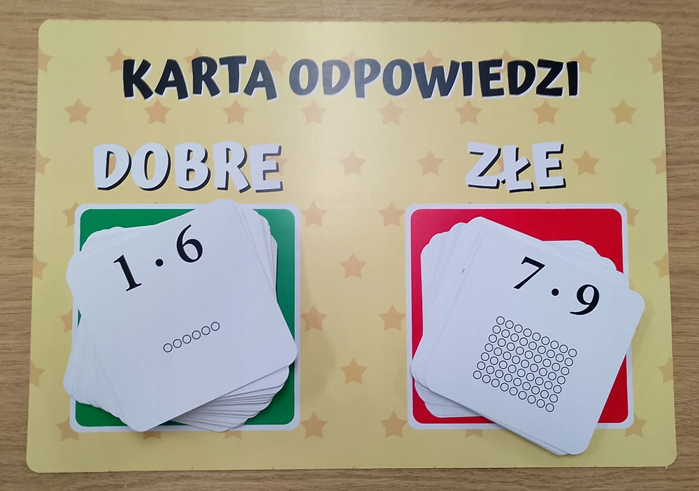 Bez Marki Daugybos lentelės mokymosi rinkinys (100 kortelių + atsakymų lenta)