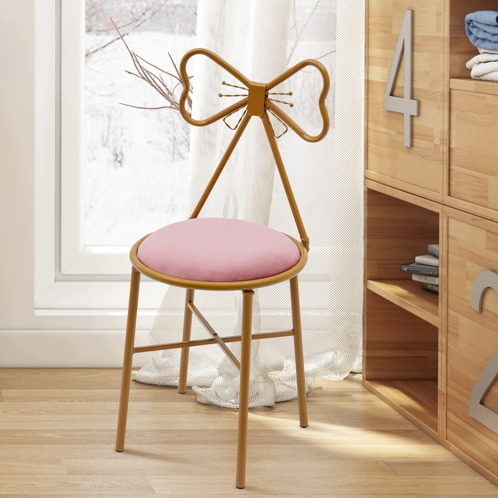 Bez Marki Deep Rožinė Butterfly fotelis, keliamoji galia 100 kg, aukštis 78 cm, sėdynės skersmuo 35 cm