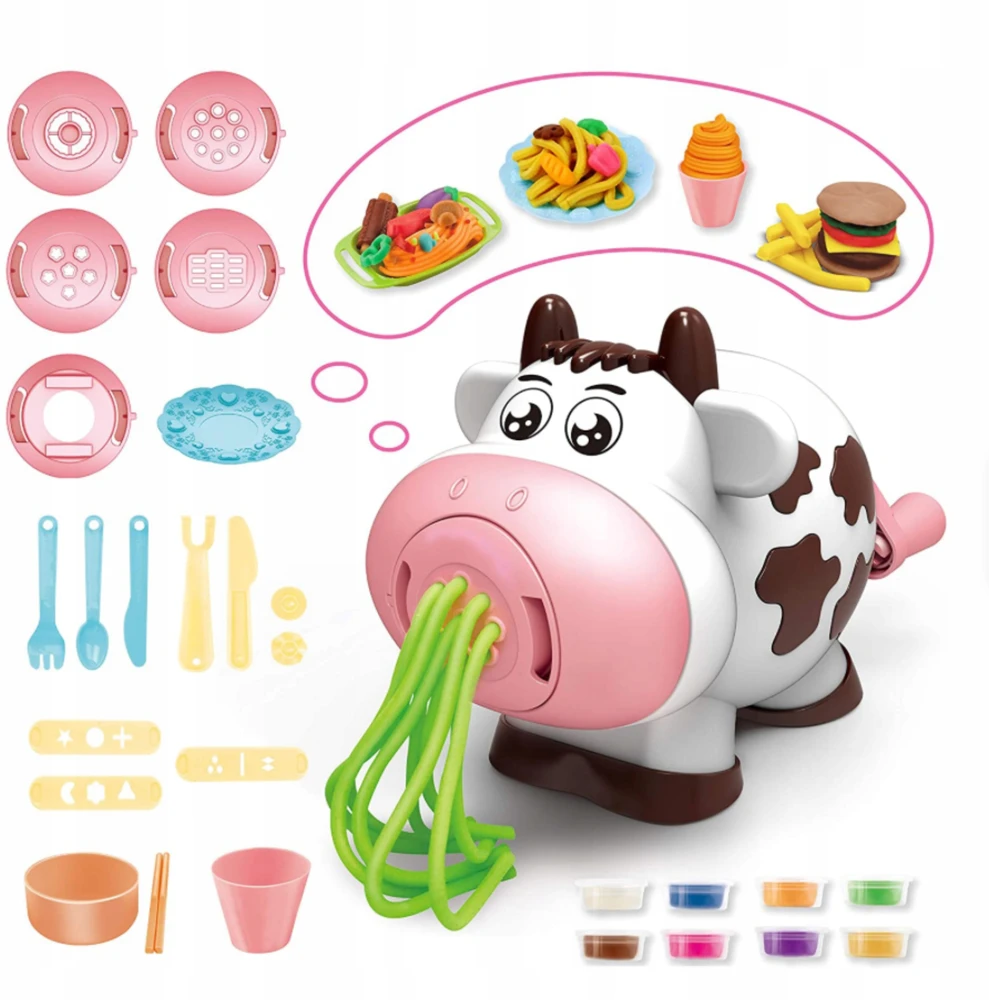 Bez Marki DIDELIS CASTRY CAY SULČIŲ MAŠINOS RINKINYS COW CREATIVE 3+