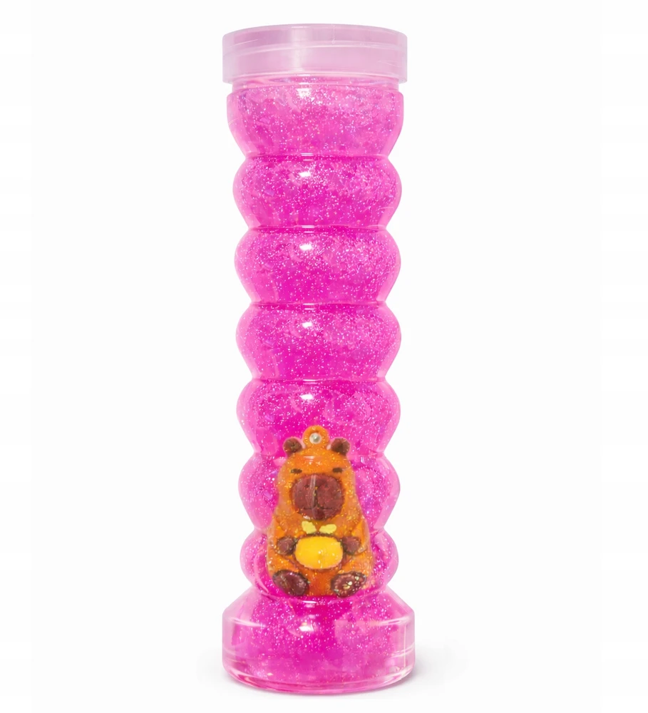 Bez Marki DIDELIS GLELIAS SU CAPYBARRA FIGURINE PLASTIKINIU PLASTIKLU SPALVOTAS GELIS
