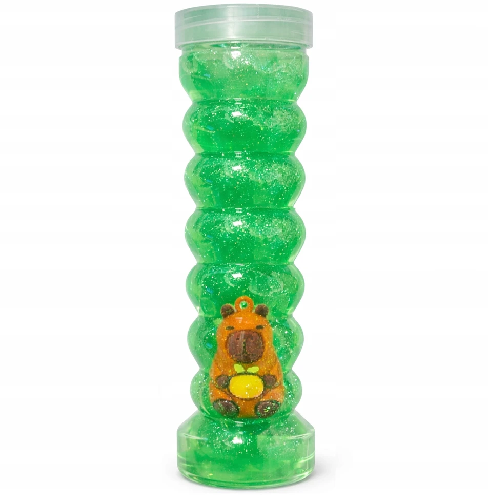 Bez Marki DIDELIS GLELIAS SU CAPYBARRA FIGURINE PLASTIKINIU PLASTIKLU SPALVOTAS GELIS