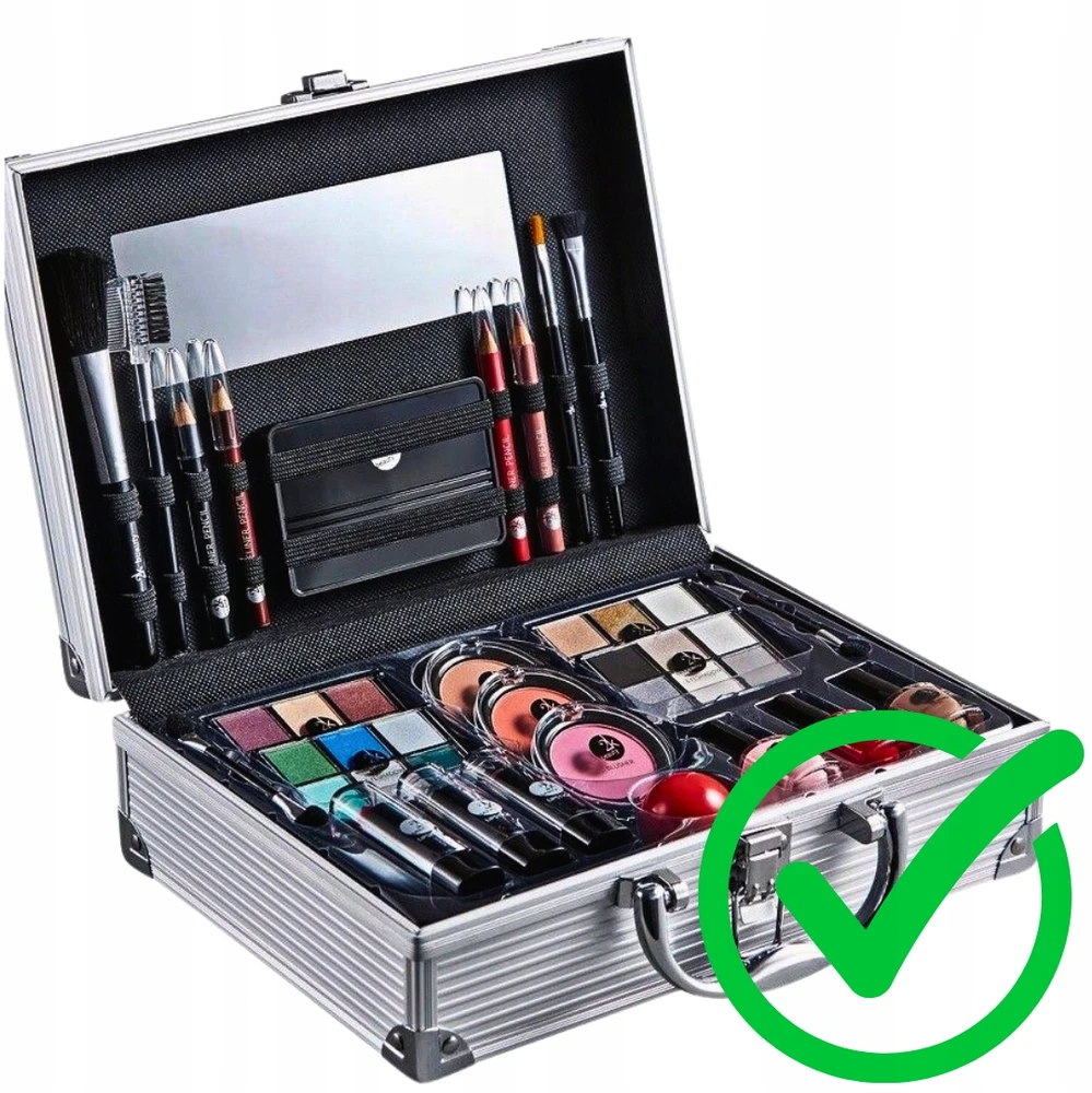 Bez Marki DIDELIS KOSMETIKOS RINKINYS DOVANA 6 7 8 9 10 METŲ MAKEUP BOX