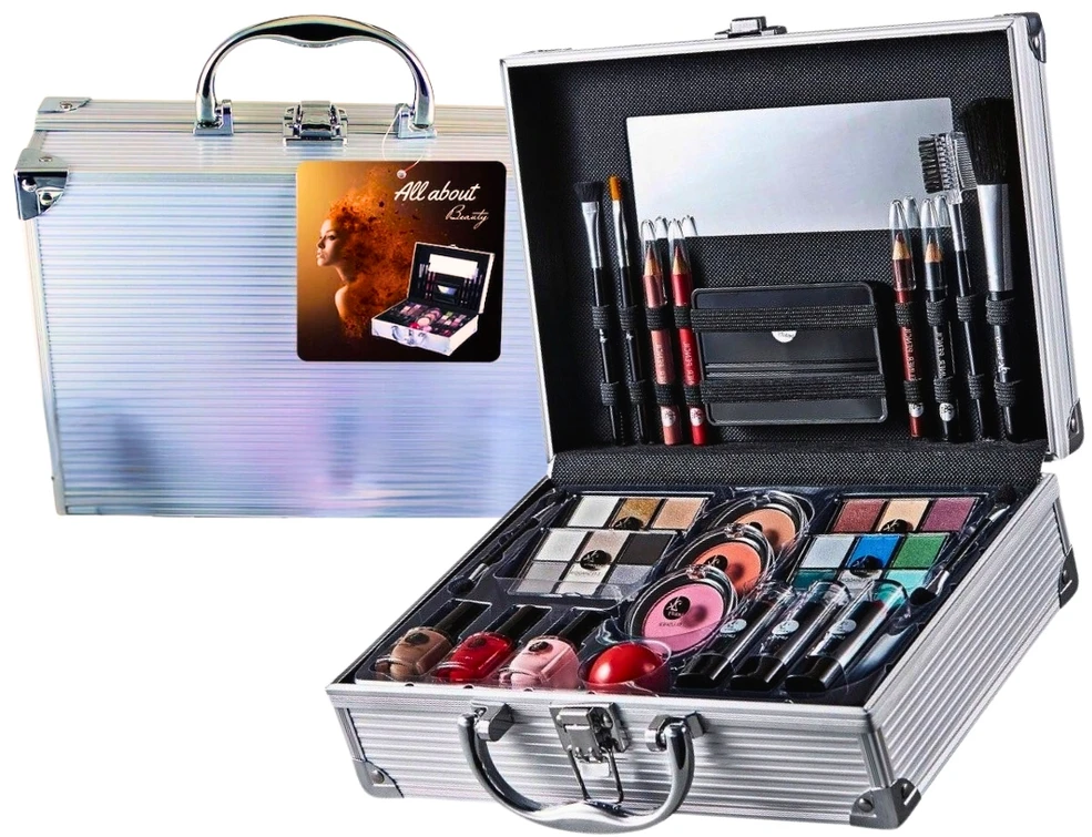 Bez Marki DIDELIS KOSMETIKOS RINKINYS DOVANA 6 7 8 9 10 METŲ MAKEUP BOX