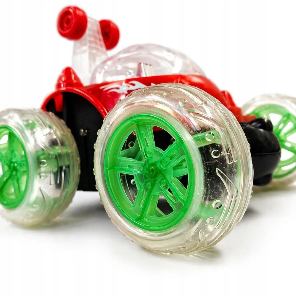 Bez Marki DIDELIS NUOTOLINIO VALDYMO AUTOMOBILIS VAIKAMS TWISTER ACROBAT SU LED