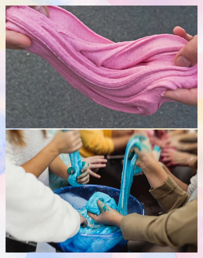 Bez Marki DIDELIS SLIME RINKINYS, SLIMŲ GAMYBAI VAIKAMS PLASTIKOS PASTA 126in1