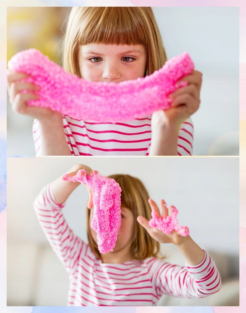 Bez Marki DIDELIS SLIME RINKINYS, SLIMŲ GAMYBAI VAIKAMS PLASTIKOS PASTA 126in1