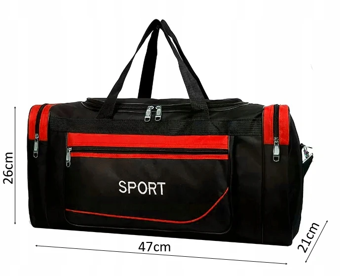 Bez Marki DIDELIS TRENIRUOTAS SPORTINIS KREPŠIS 25L, Juodas BAGAŽAS treniruoklių salei, baseinui, kelionei