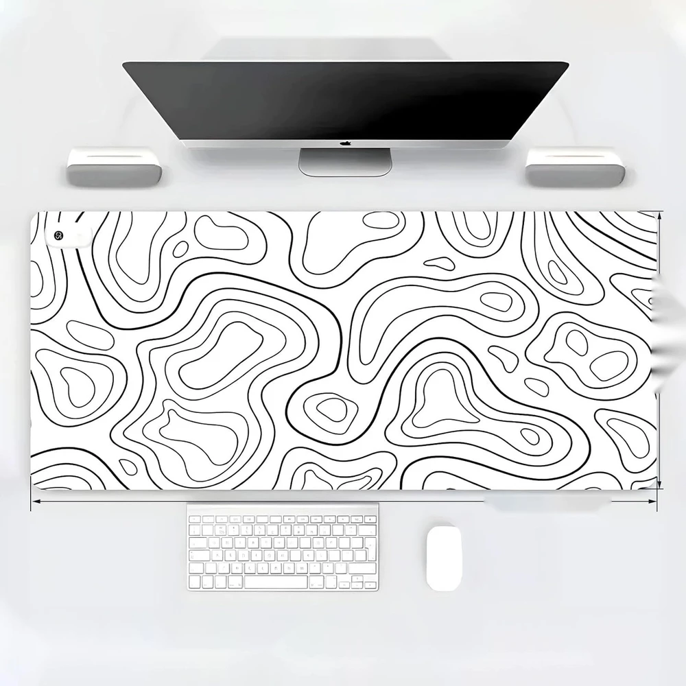 Bez Marki DIDELIS ŽAIDIMŲ PELĖS KILMĖLIS 900X400 MM Baltas AUDINIS ILGUS
