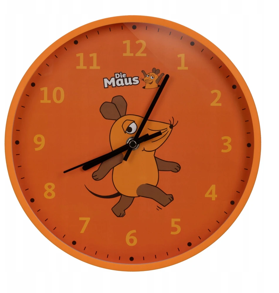 Bez Marki DieMaus Dziecięcy zegar ścienny Myszka