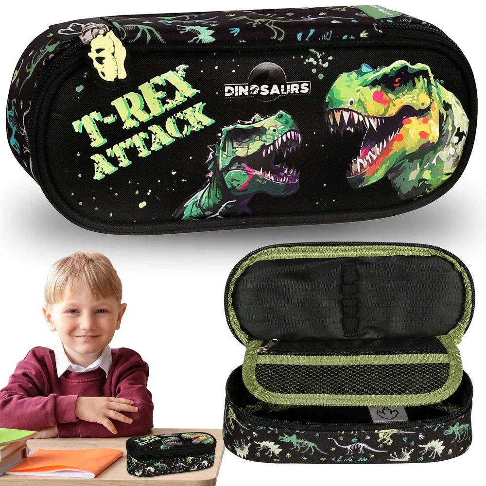 Bez Marki Dinozaurai T-rex piemuo mokyklai, 5x21x9cm