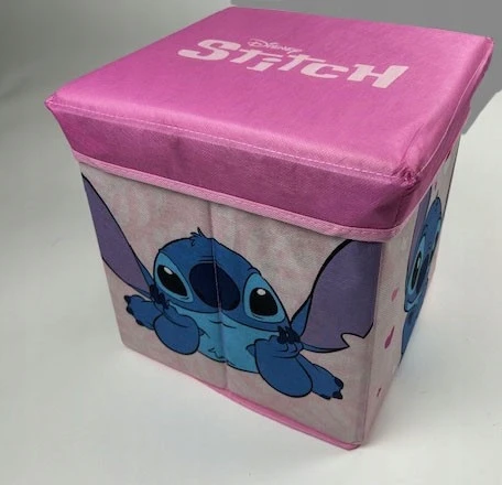 Bez Marki Disney Lilo i Stitch, Pojemnik na zabawki Gwiezdny Piesek Sweet Hearts 30x30x30 cm