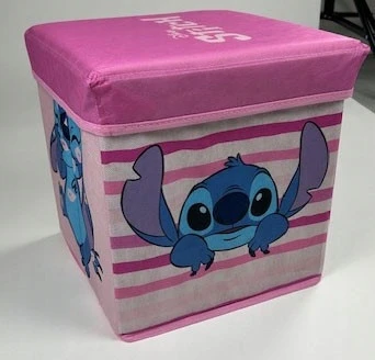 Bez Marki Disney Lilo i Stitch, Pojemnik na zabawki Gwiezdny Piesek Sweet Hearts 30x30x30 cm