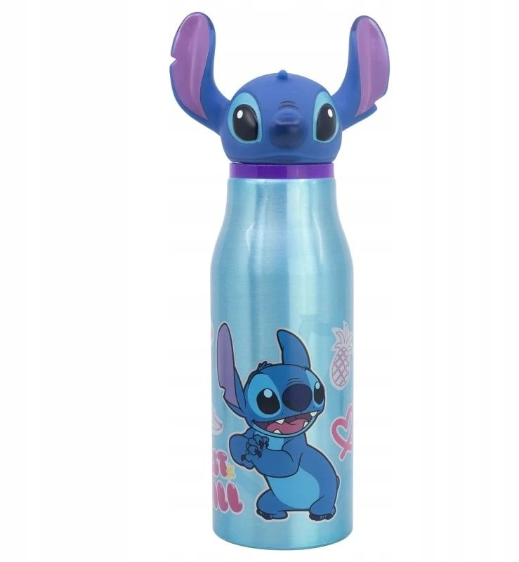 Bez Marki Disney Stitch - aliuminio butelis su 3D dangteliu 690 ml