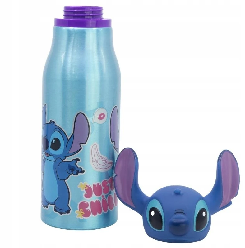 Bez Marki Disney Stitch - aliuminio butelis su 3D dangteliu 690 ml