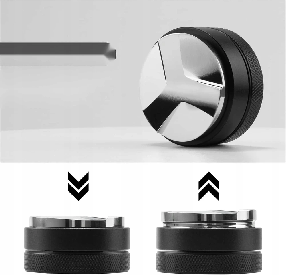 Bez Marki DISTRIBUTOR 51 MM KAVOS ESPRESSO DALYTUVAS BARISTA ĮRANKIS REGULIUOJAMAS