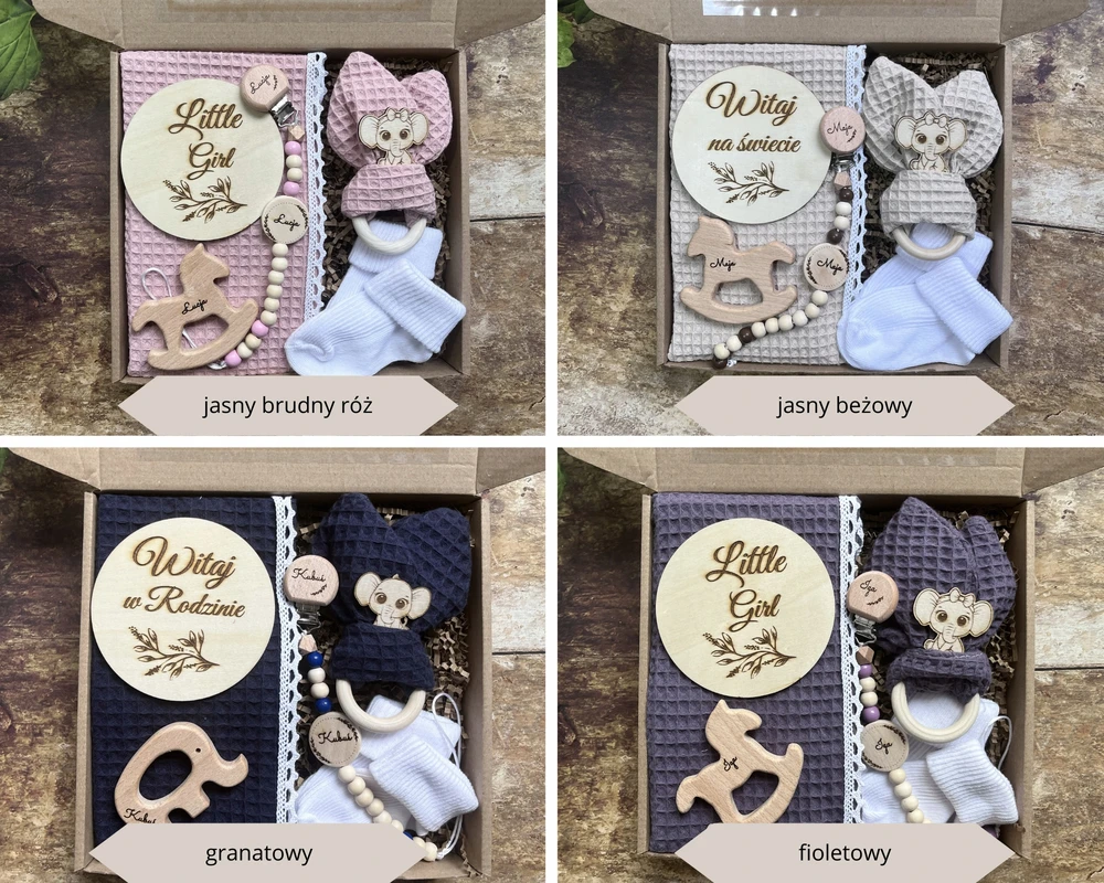 Bez Marki Dovanų kūdikiui Baby Shower komplektas