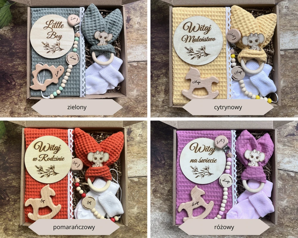 Bez Marki Dovanų kūdikiui Baby Shower komplektas